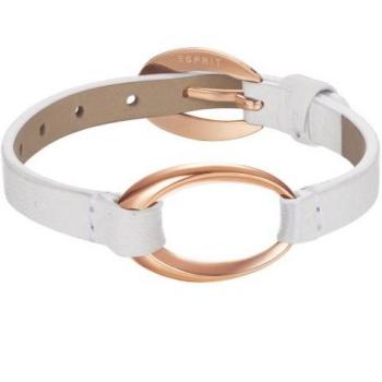 Edelstahl‑Armband Esprit ESBR11423K200 in Weiß-Ovality-Design