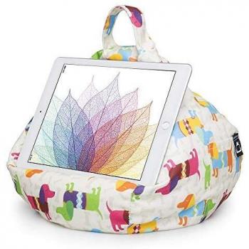 All-Device Stand with Dachshund Bean Bag Cushion by iBeani