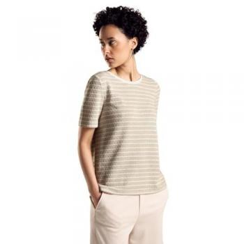 STREET ONE Damen Shirt, Webmaterial, Gr. 42