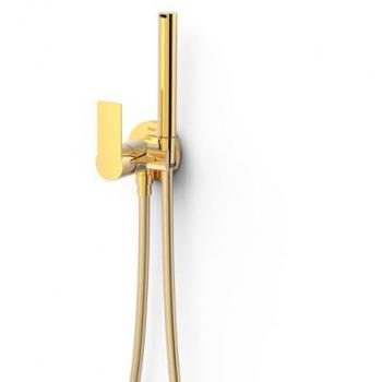 Tres LOFT 24K Gold Einhebel-WC-Mischer