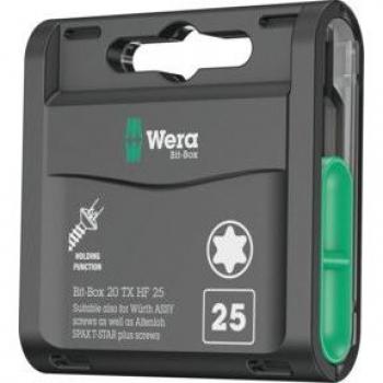 Wera TX HF 05057778001 Torx-Bit Set T25 20-teilig