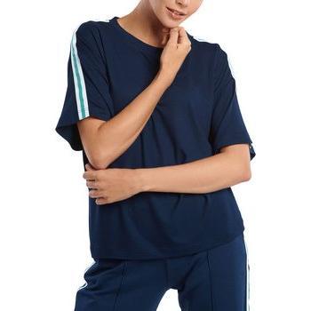 T-shirt Cheek Bleu Lisca