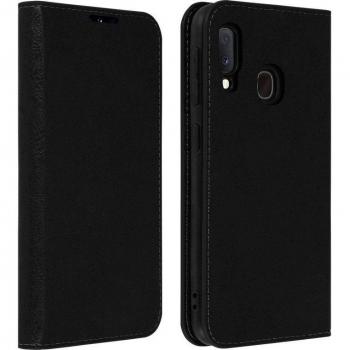Cover multifunzione Avizar: custodia, portafoglio e supporto per Galaxy A20e – Nero