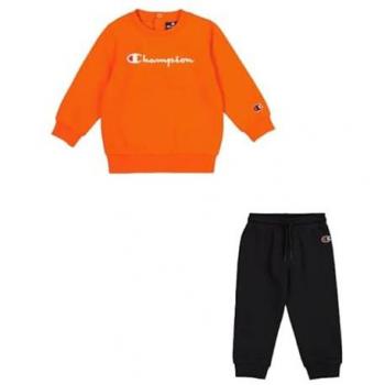 Chándal Ultra-Ligero Powerblend Fleece Bebés Naranja y Negro