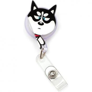 Soporte de Tarjeta con Mascota Husky