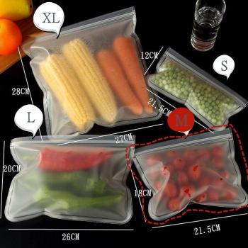 Eco‑Friendly PEVA Vacuum Sealed Containers – 20 Pcs