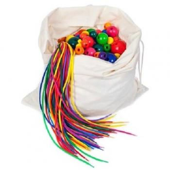 SINA® Fädel-Sack für kleine Entdecker