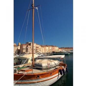 Peinture Imprimée Voilier Saint-Tropez 30x45 cm CEANOTHE