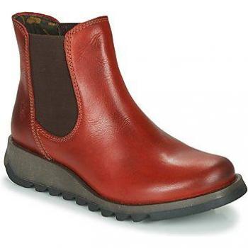 Fly London Stiefelette Leder/Textil