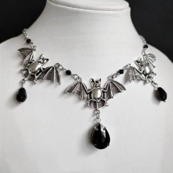 Halloween Bat Necklace