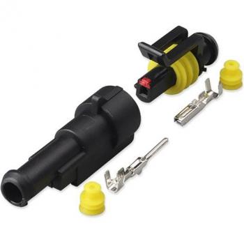 1/2/3/4/5/6 Pin Waterproof Terminal Connector for Fog Light Installation