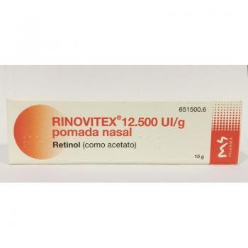 Rinovitex 12.500 Ui/g Pomada Nasal, 1 Tubo de 10 g