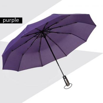 Strong Windproof Automatic Umbrella 10K Rain for Men and Women