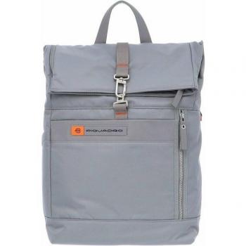 Piquadro PQ-Bios Laptop-Rolltop-Rucksack 15,6 in Ultramarin