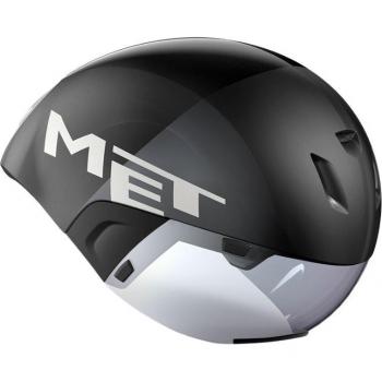 MET Codatronca II Fahrradhelm Schwarz Grau M (56-58 cm)
