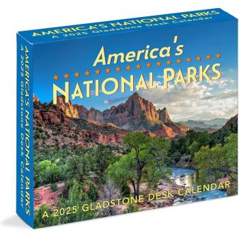American National Parks Desk Calendar 2025