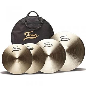 Fame Masters B20 Handgehämmtes Becken Set 3-teilig Natural Finish