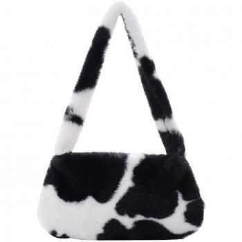 Tote de felpa patrón Vaca