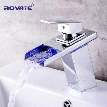 Color Changing LED Basin Mixer Tap