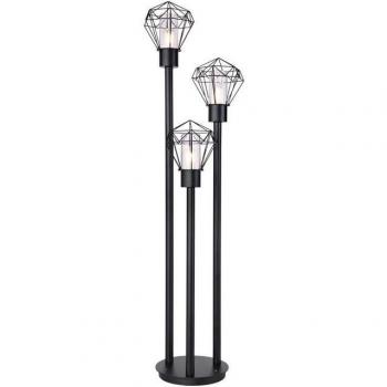 Lampadaire en Métal Noir Horace