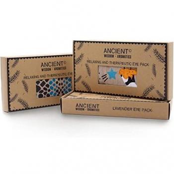 Lavender Natural Cotton and Juco Eye Pillow in Gift Box