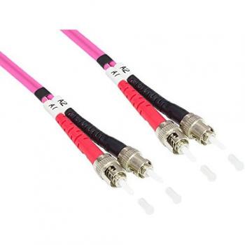 LWL Patchkabel Duplex OM4 Multimode ST/ST