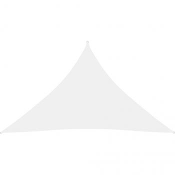 Sombrilla Trapezoidal de Tejido Oxford Blanco