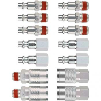 1/4 Inch NPT Air Coupler and Plug Kit