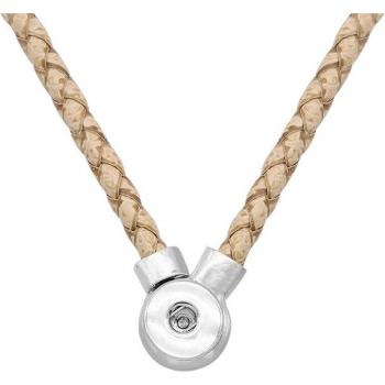 Collier/Bracelet Cuir 18 mm – Signature Ne196