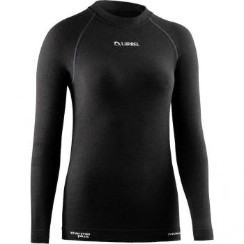 Camiseta de manga larga Lurbel Merino mujer negra