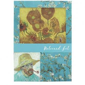 Mini Caja de Tarjetas con Motivo Van Gogh