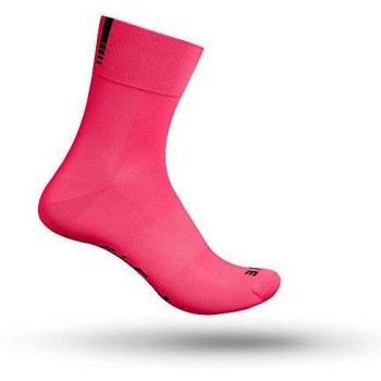 GripGrab Lightweight SL Unisex Socken, Pink Hi-Vis