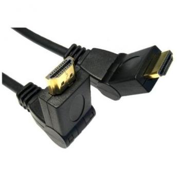 Spire HDMI 1.8m High Speed Cable, Gold Plated Connectors, Swivel Ends