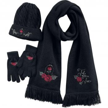 Écharpe Noir « Tale As Old As Time » Femme Belle et Bête