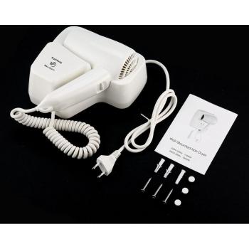 Sécurité Ménage Sèche‑cheveux mural 1300 W – UE