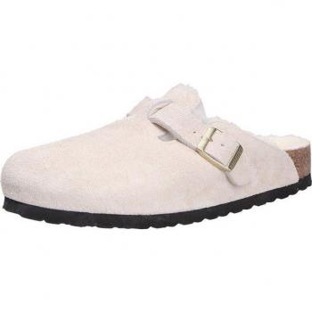Birkenstock Tieffußbett Pantolette Boston Shearling Damen 38