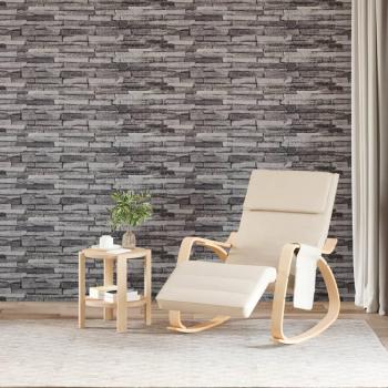 3D EPS Wall Panels 14 pcs Anthracite 100x25 cm vidaXL