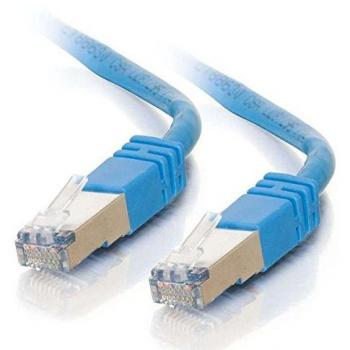 C2G 83770 Blue Cat5e Shielded 1 M Moulded Patch Wire