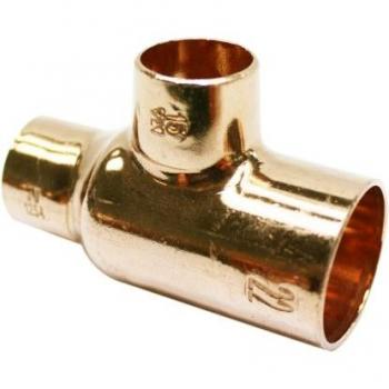 Plumbright Endfeed Reduced Branch Tee – 22 × 15 × 15 mm (78910)