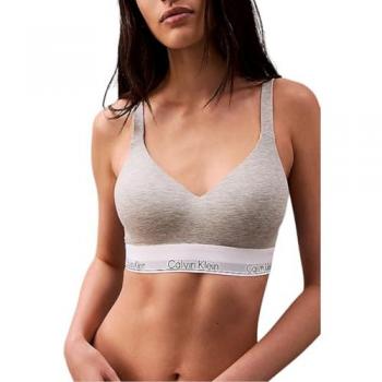 Sujetador CK Modern Cotton Gris Neutro XL