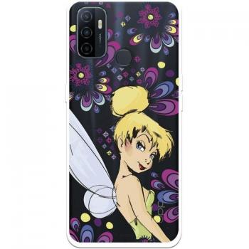 Trilly Cover Disney Peter Pan – Fiori per Oppo A11s (Clear)