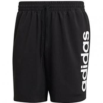 Adidas Herren Chelsea Shorts, Schwarz/Weiß, Größe S