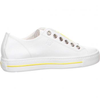 Damen-Femininer Slip-On Schuh von Paul Green – 40 EU/6,5 UK Weiß/Sun