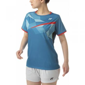 Damen Game Shirt Teal Blue Kurzarm S – YONEX