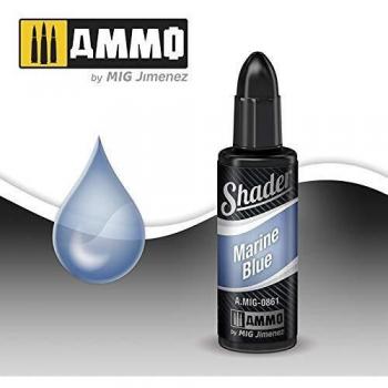 Marine Blue Acrylic Shader Ammo – 10 mL