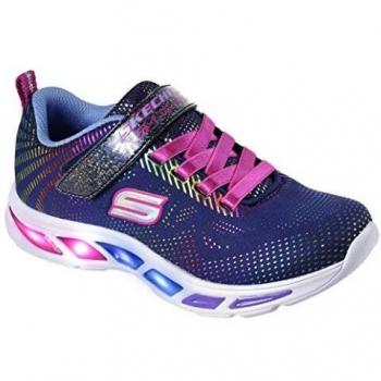 Skechers Mädchen Sneaker Litebeams Gleam N' Dream 10959N Navy Multi 21 – „Starlight‑Blaue Sneakers“