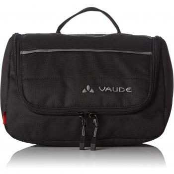 VAUDE Washpool Schwarze Kulturtasche – Volumen 3 L – Größe 16 × 25 × 13 cm – 11908
