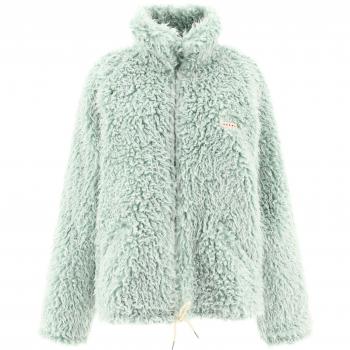 Marni Faux Fur & Shearling Jacket, Blue, Size L