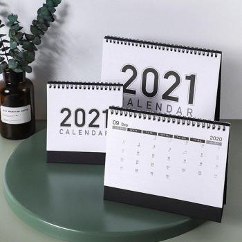 Calendario de mesa simple