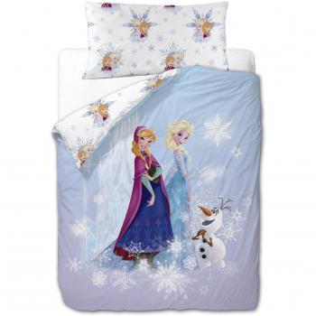 Arendelle Nightwear Collection – 3‑Piece Frozen Friends Bedding (90 cm)